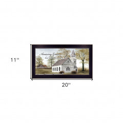 Amazing Grace 3 Black Framed Print Wall Art - Homeroots
