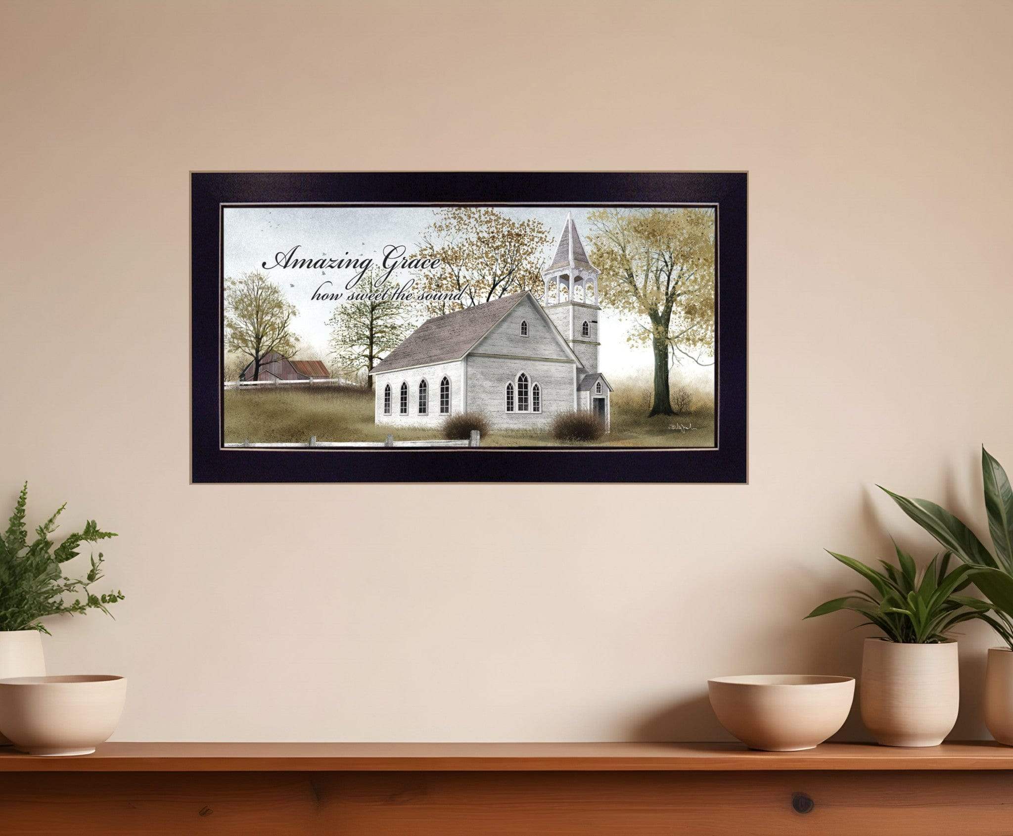 Amazing Grace 3 Black Framed Print Wall Art - Homeroots - Flyclothing LLC