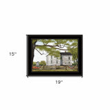 Sweet Summertime House 2 Black Framed Print Wall Art - Homeroots - Flyclothing LLC
