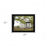Sweet Summertime House 4 Black Framed Print Wall Art - Homeroots - Flyclothing LLC
