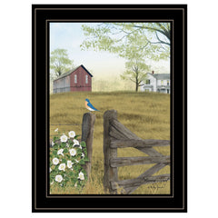 Mornings Glory 2 Black Framed Print Wall Art - Homeroots