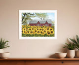 Sunshine 4 White Framed Print Wall Art - Homeroots - Flyclothing LLC