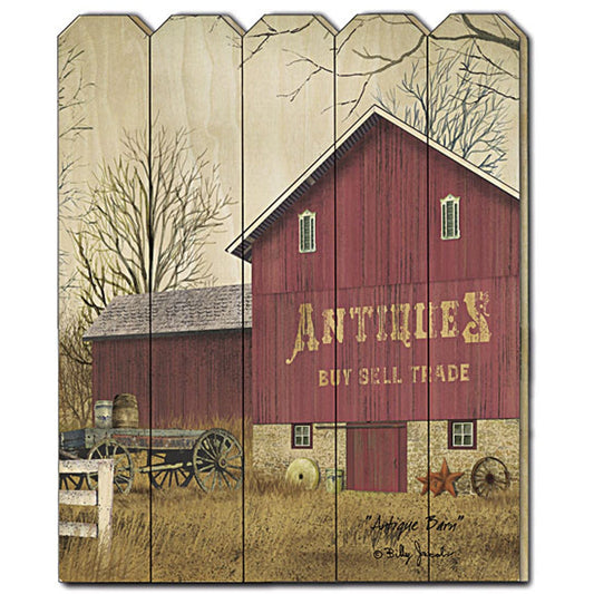 Antique Barn 1 Unframed Print Wall Art - Homeroots