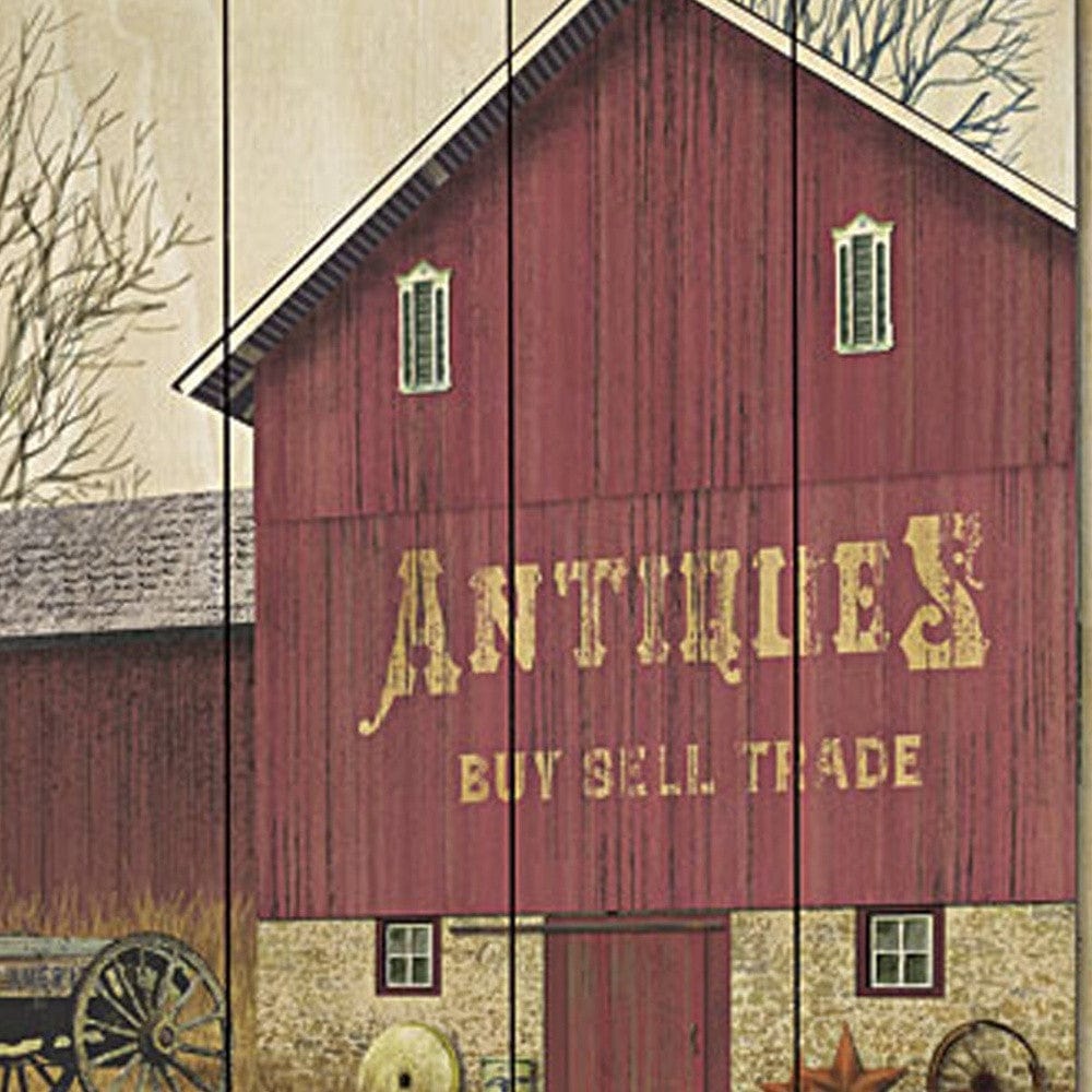 Antique Barn 1 Unframed Print Wall Art - Homeroots