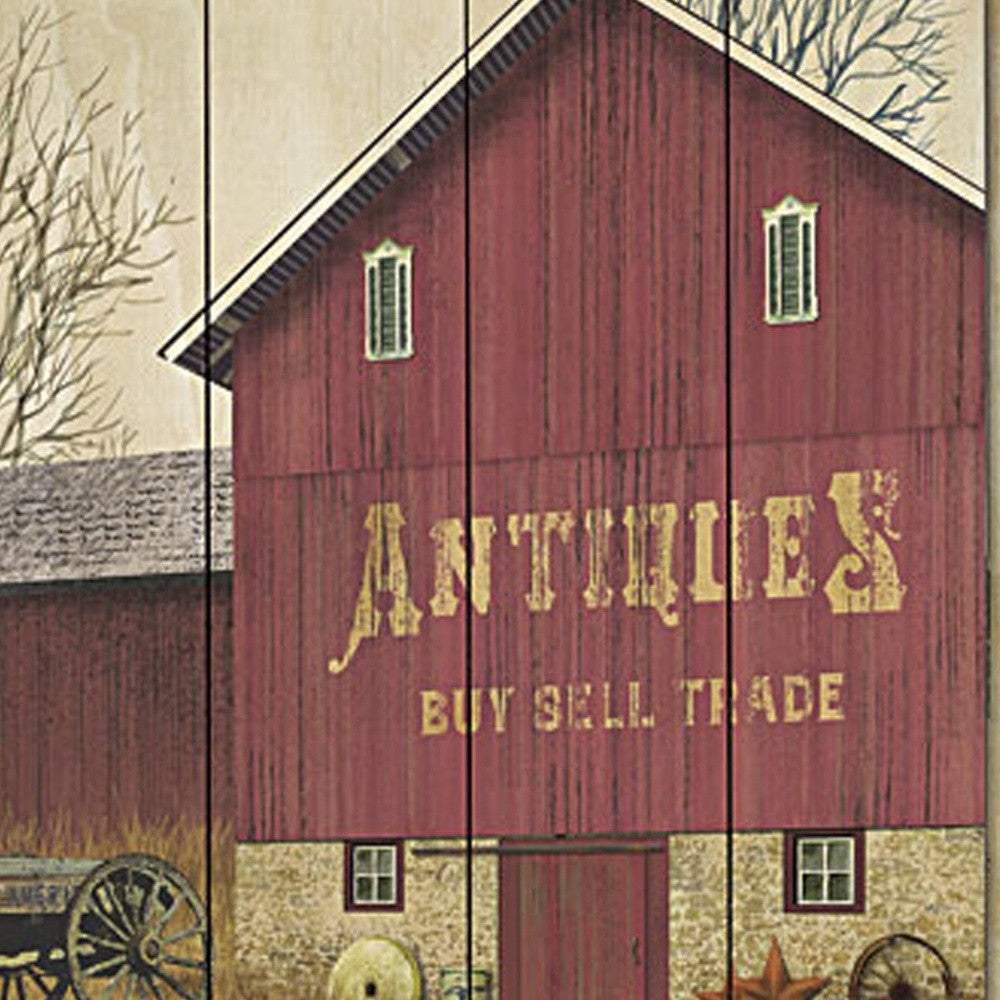 Antique Barn 1 Unframed Print Wall Art - Homeroots - Flyclothing LLC