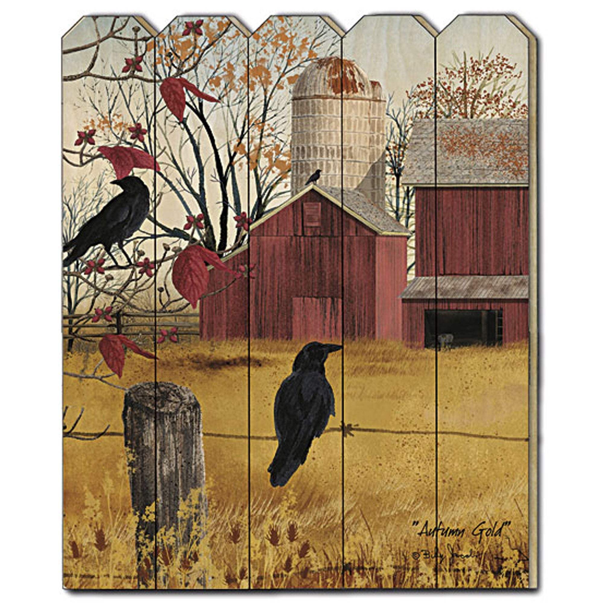 Autumn Gold Unframed Print Wall Art - Homeroots - Flyclothing LLC