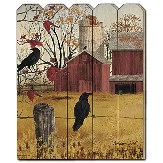 Autumn Gold Unframed Print Wall Art - Homeroots