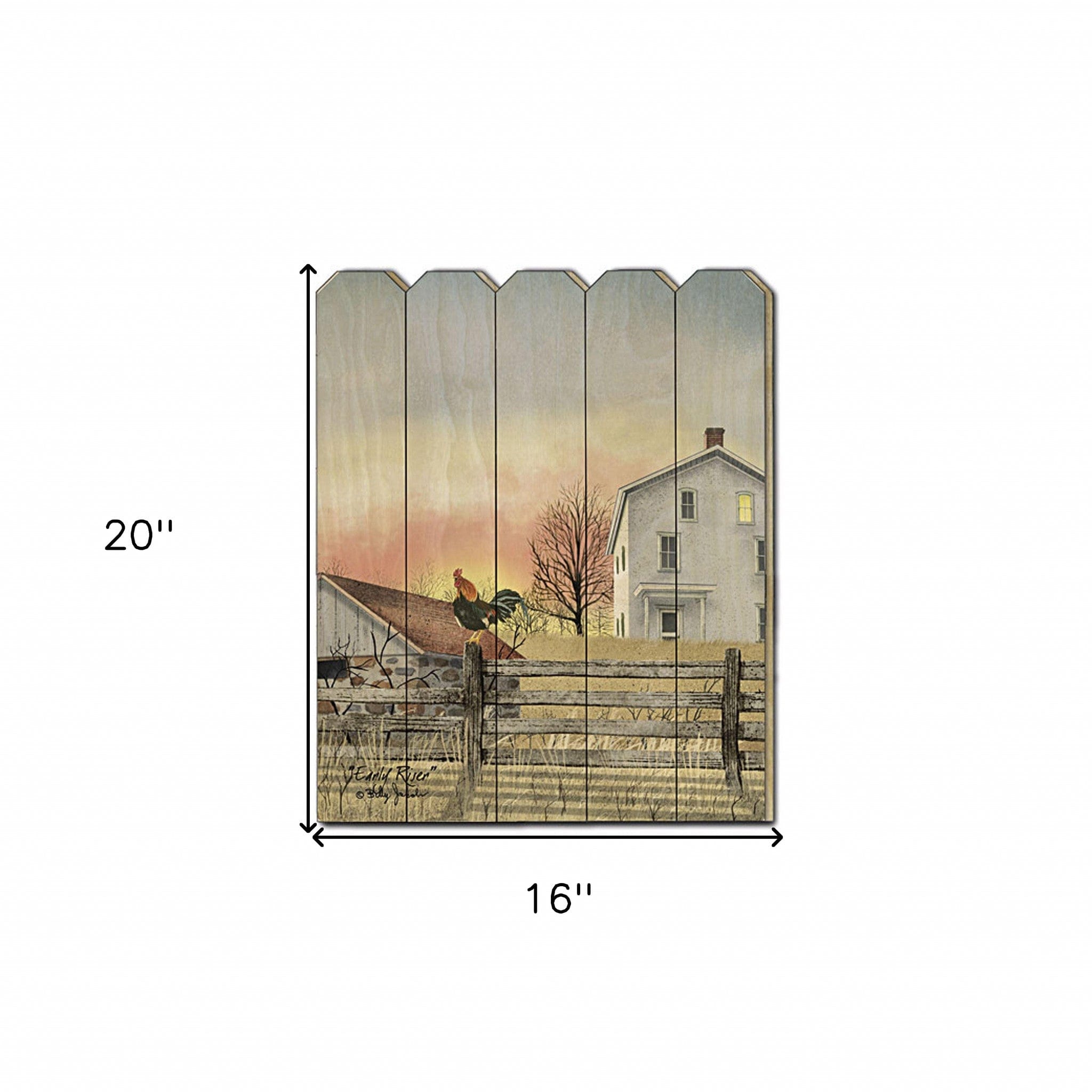 Early Riser 1 Unframed Print Wall Art - Homeroots