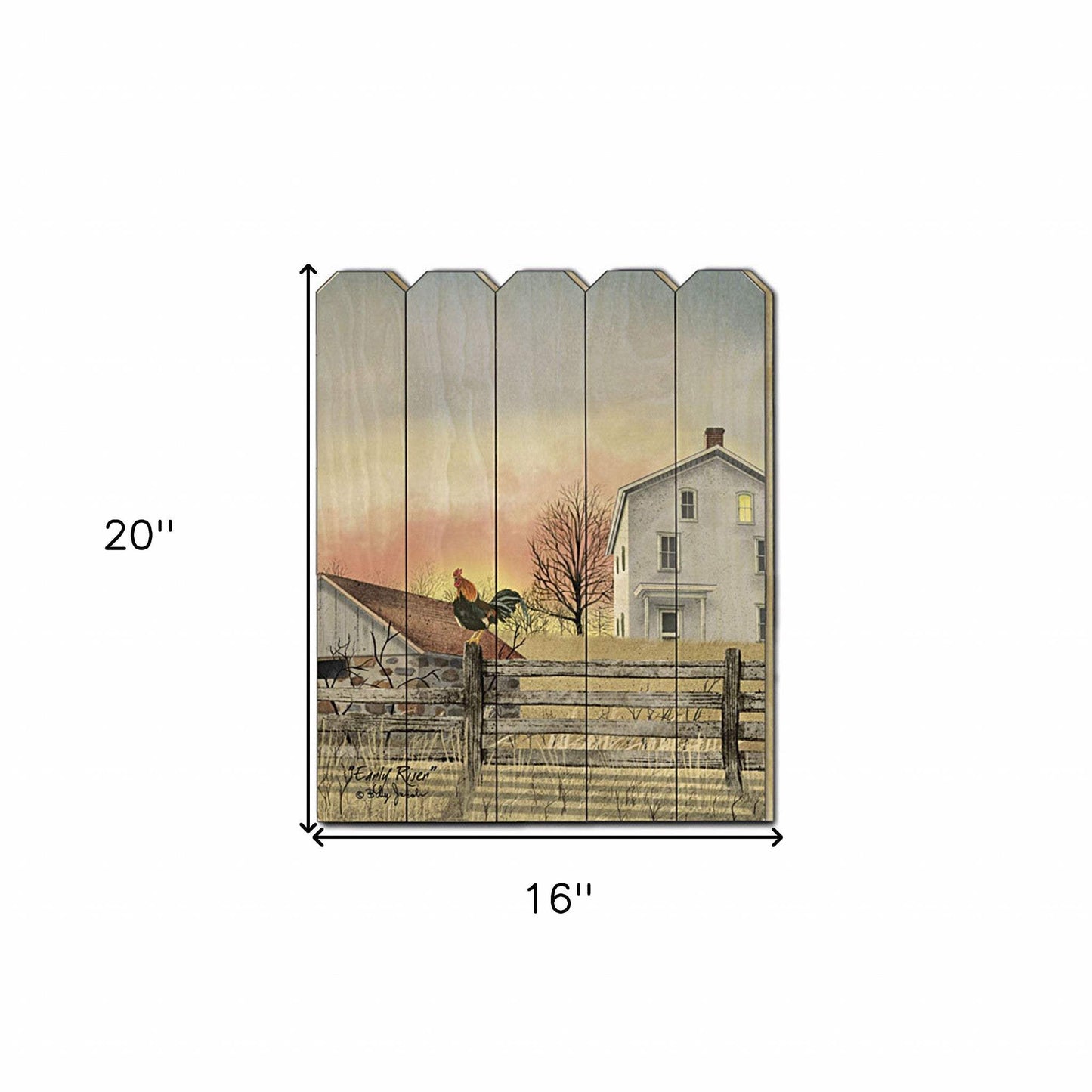 Early Riser 1 Unframed Print Wall Art - Homeroots - Flyclothing LLC