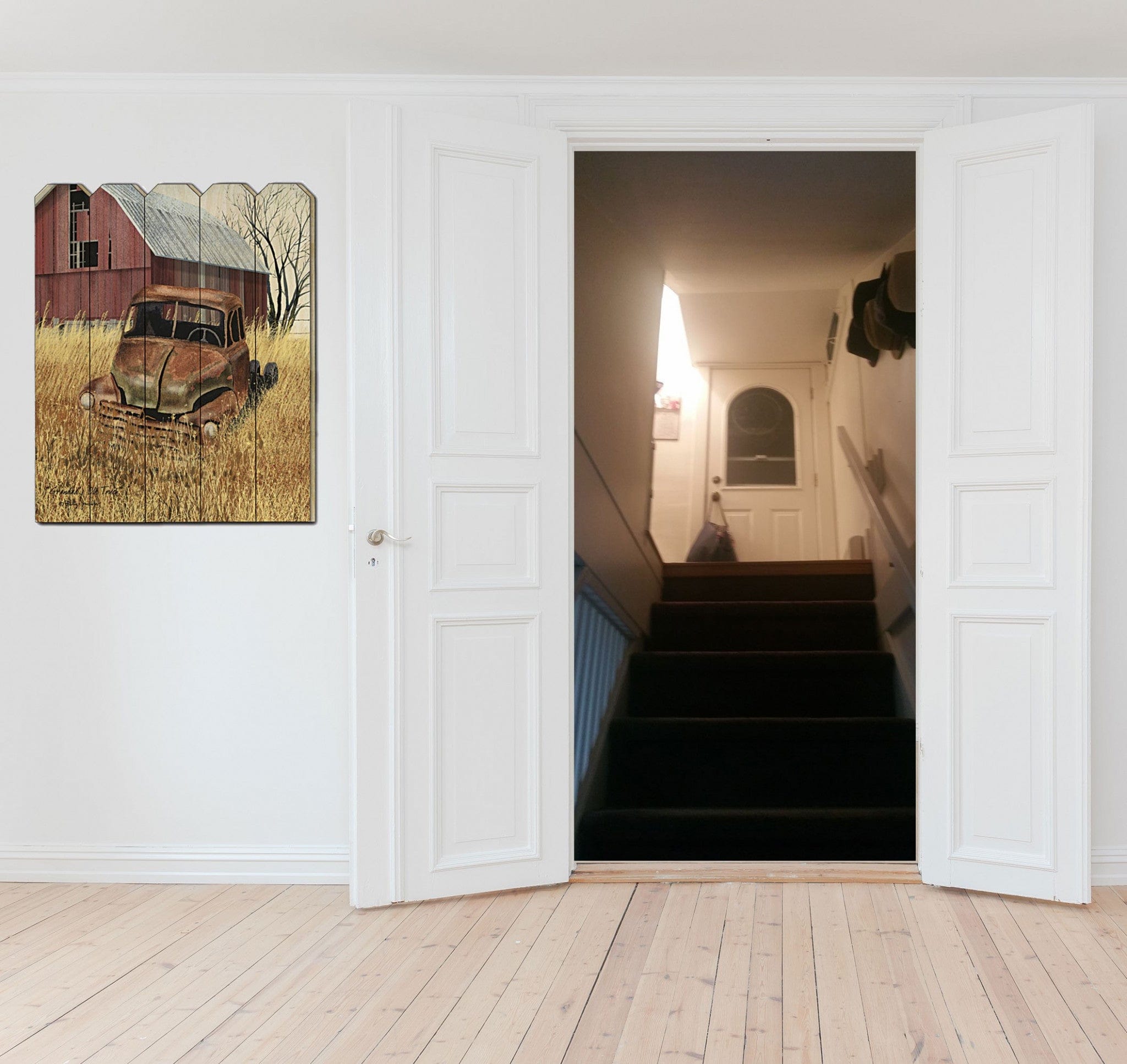 Granddads Old Truck 1 Unframed Print Wall Art - Homeroots