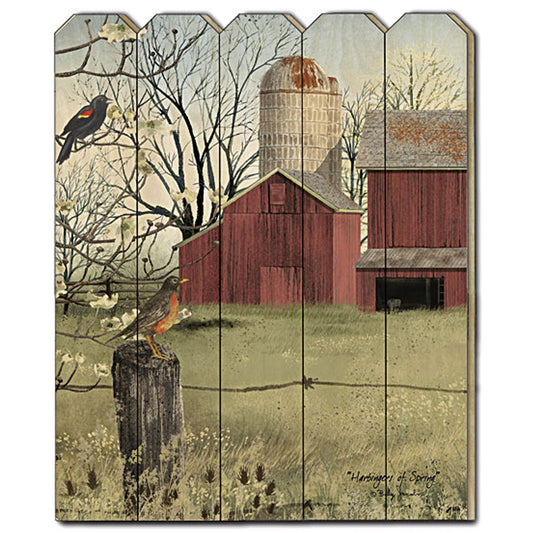 Harbingers of Spring Unframed Print Wall Art - Homeroots
