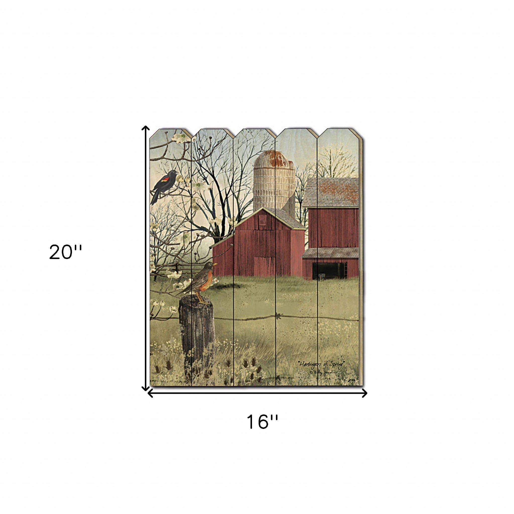 Harbingers of Spring Unframed Print Wall Art - Homeroots