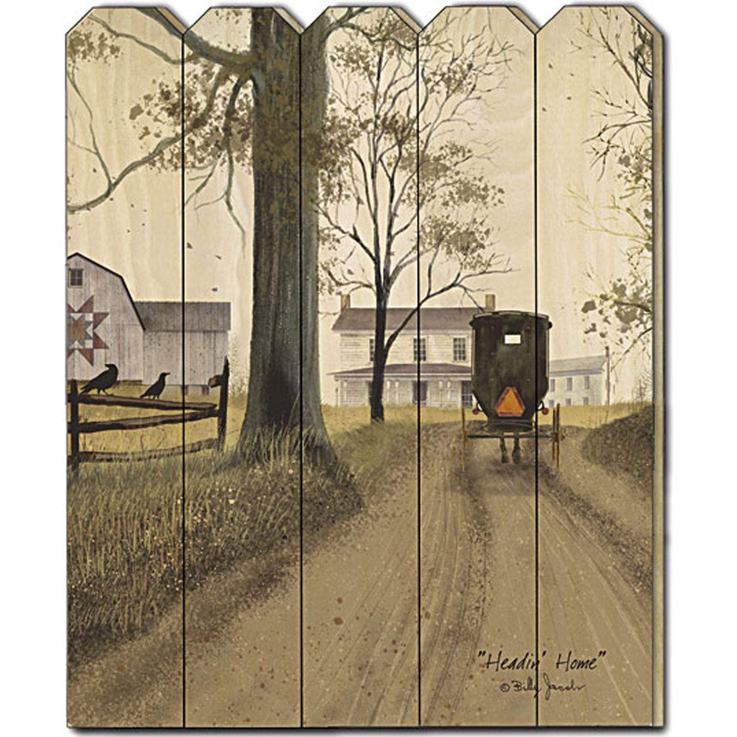 Headin Home Unframed Print Wall Art - Homeroots - Flyclothing LLC