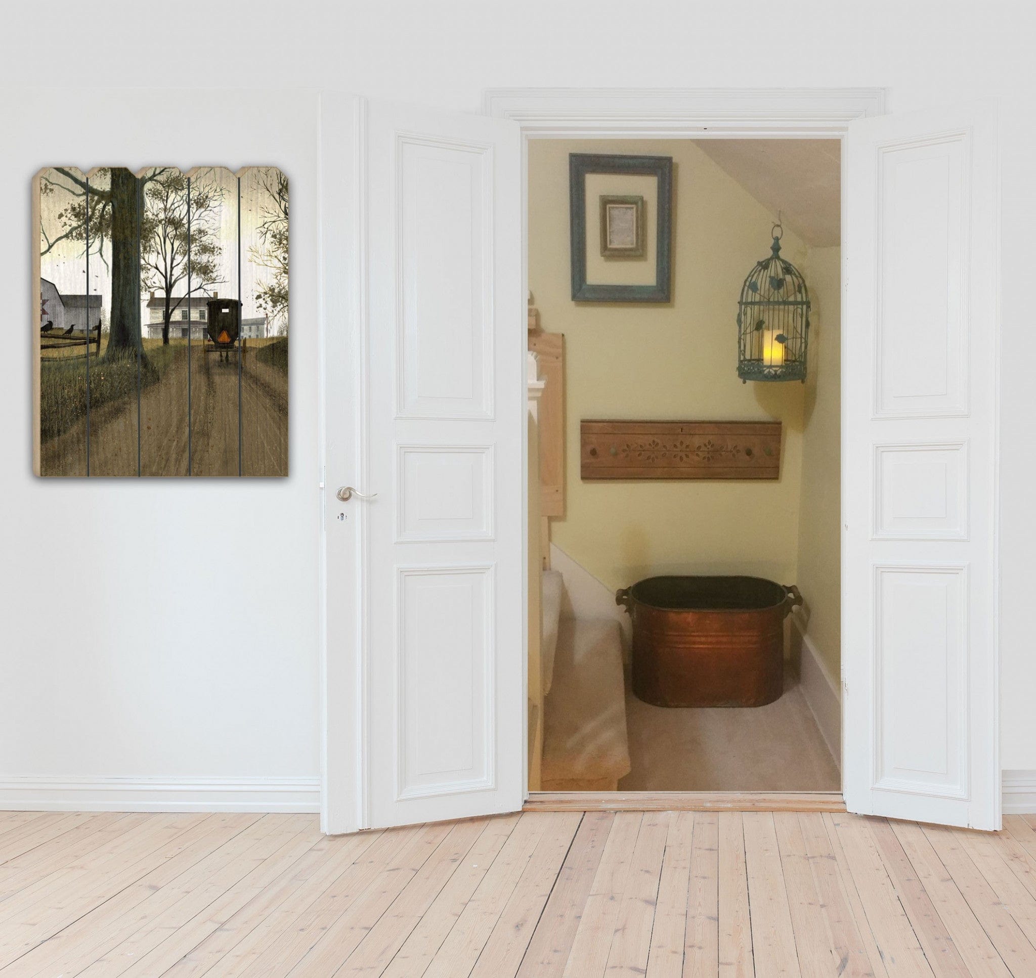 Headin Home Unframed Print Wall Art - Homeroots