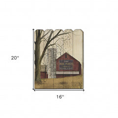 Mail Pouch Barn 1 Unframed Print Wall Art - Homeroots