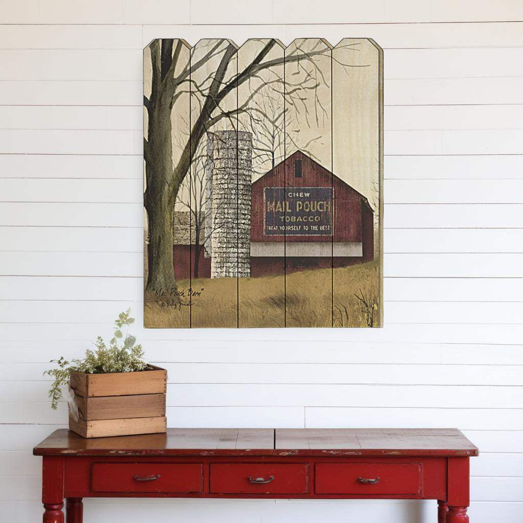 Mail Pouch Barn 1 Unframed Print Wall Art - Homeroots - Flyclothing LLC