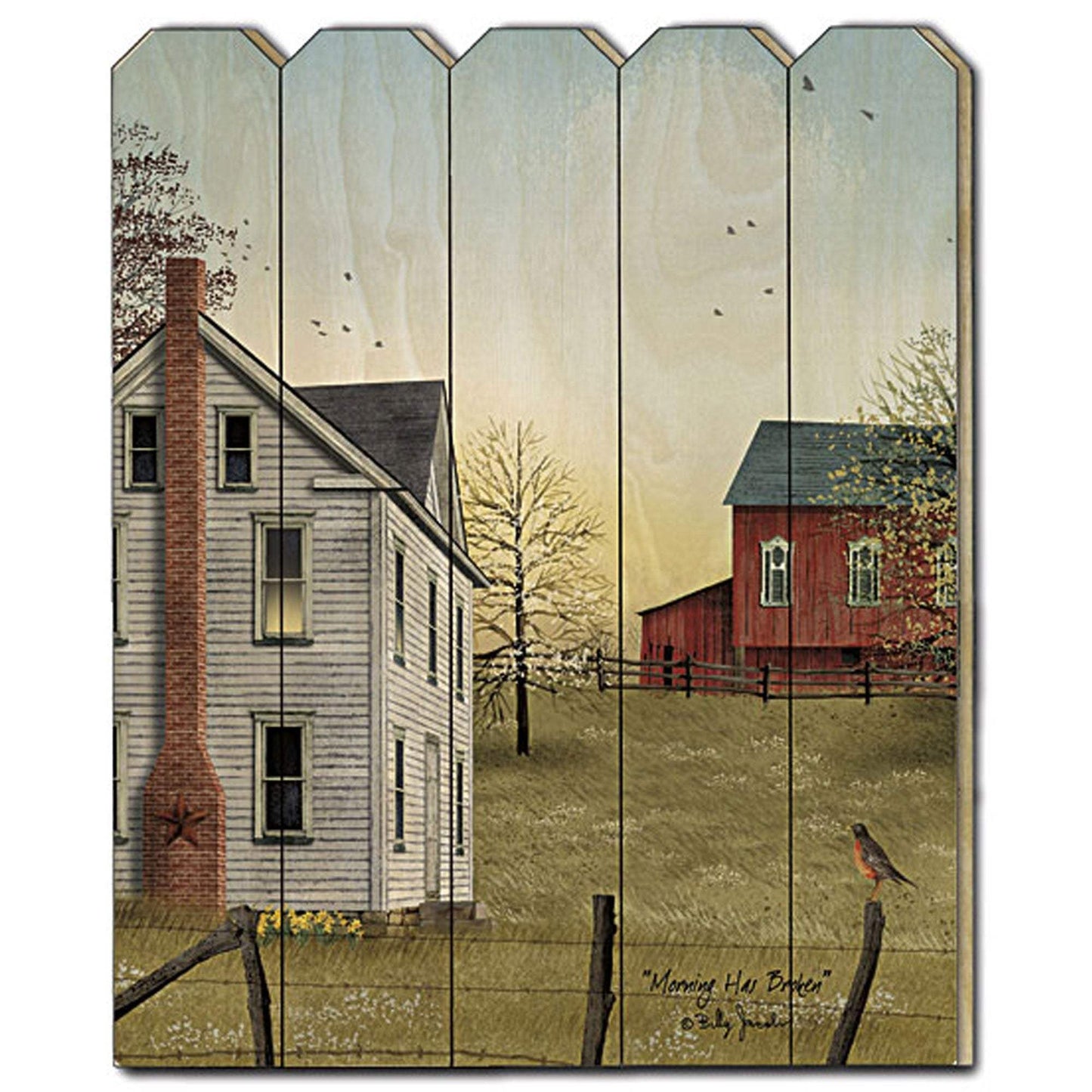 Morning Has Broken Unframed Print Wall Art - Homeroots - Flyclothing LLC