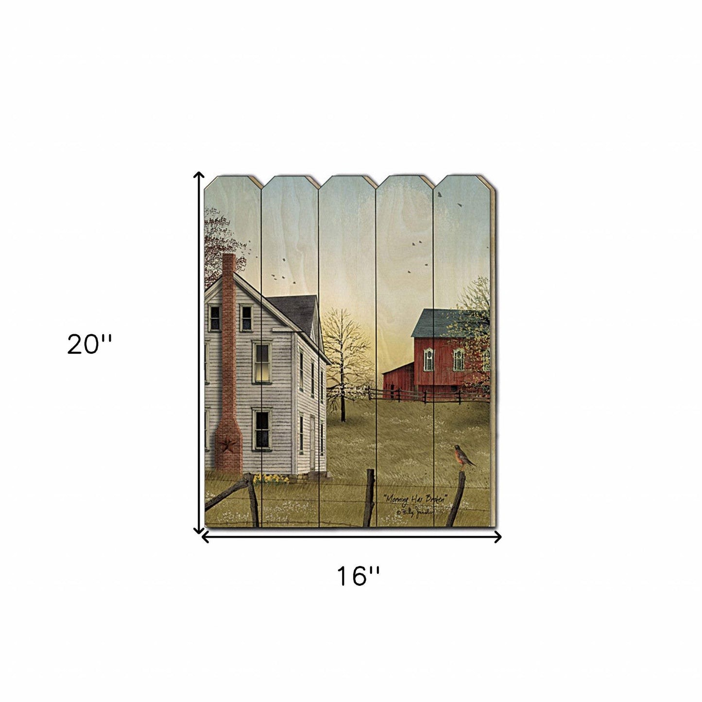 Morning Has Broken Unframed Print Wall Art - Homeroots - Flyclothing LLC