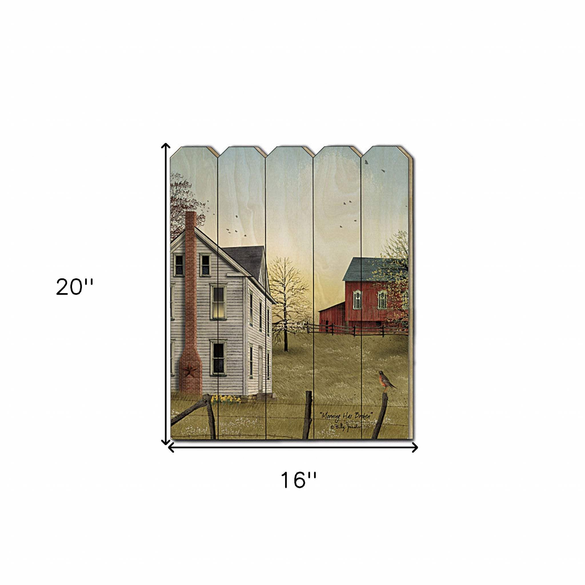 Morning Has Broken Unframed Print Wall Art - Homeroots - Flyclothing LLC