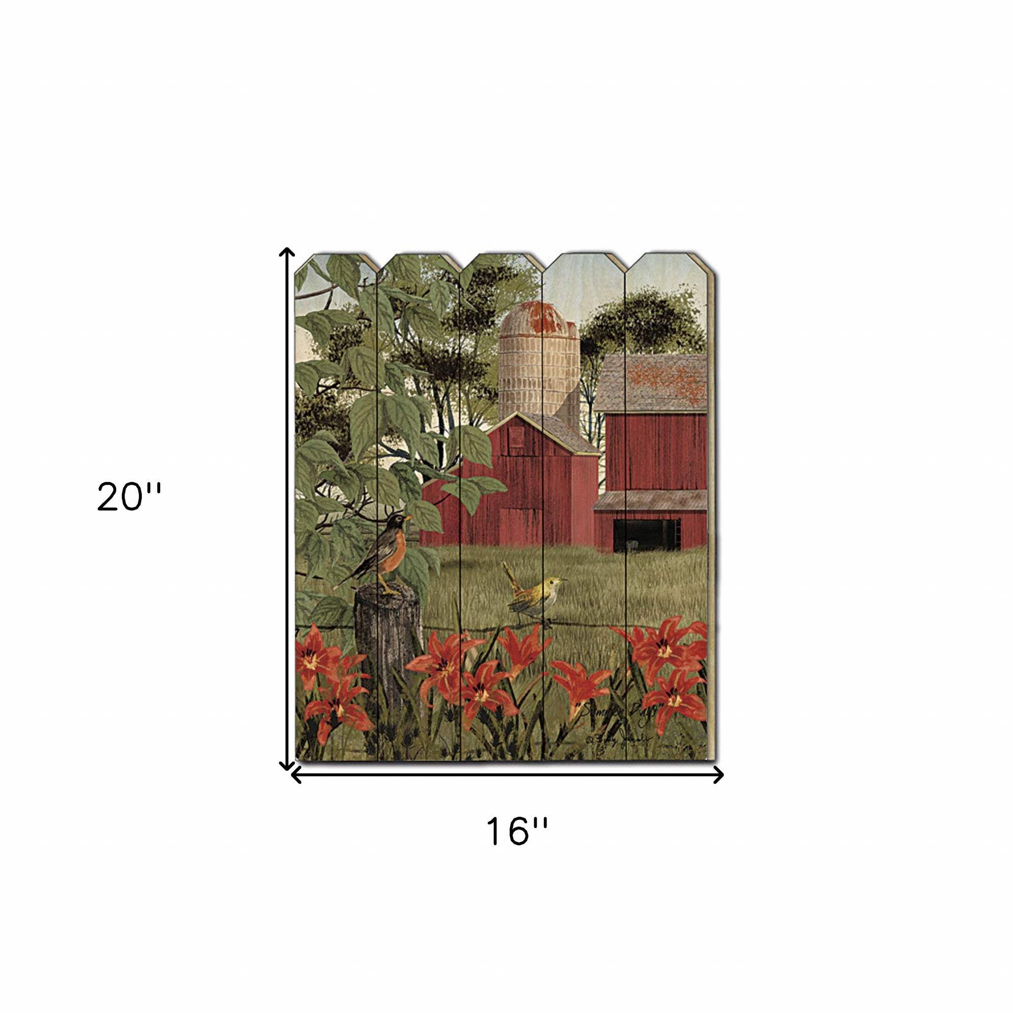 Summer Days 1 Unframed Print Wall Art - Homeroots - Flyclothing LLC