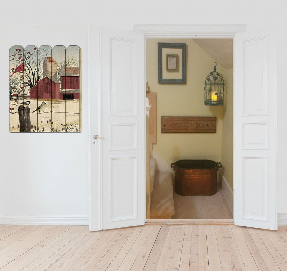 Winter Friends Unframed Print Wall Art - Homeroots - Flyclothing LLC