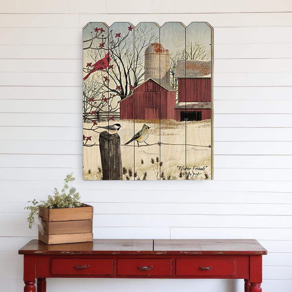 Winter Friends Unframed Print Wall Art - Homeroots - Flyclothing LLC
