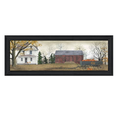 Pumpkins For Sale 1 Black Framed Print Wall Art - Homeroots