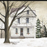 Christmas Trees for Sale 5 Black Framed Print Wall Art - Homeroots