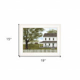 GREEN GREEN GRASS OF HOME 3 White Framed Print Wall Art - Homeroots - Flyclothing LLC