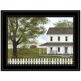 GREEN GREEN GRASS OF HOME 4 Black Framed Print Wall Art - Homeroots