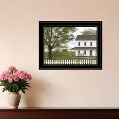 GREEN GREEN GRASS OF HOME 4 Black Framed Print Wall Art - Homeroots