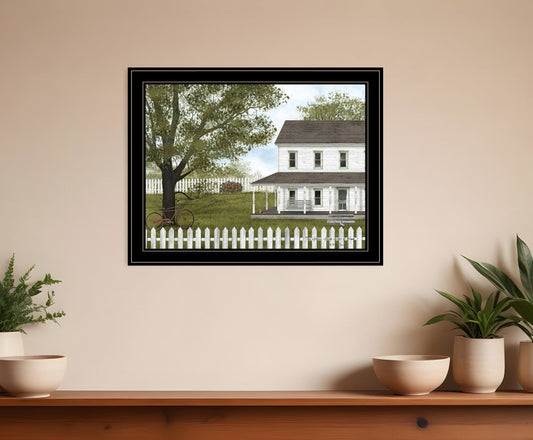 Green Green Grass of Home 2 Black Framed Print Wall Art - Homeroots