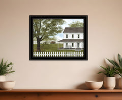 Green Green Grass of Home 2 Black Framed Print Wall Art - Homeroots