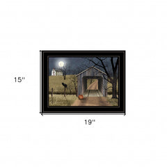 Sleepy Hollow Bridge 2 Black Framed Print Wall Art - Homeroots