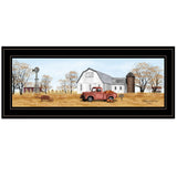 Autumn On Farm 2 Black Framed Print Wall Art - Homeroots