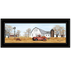 Autumn On Farm 2 Black Framed Print Wall Art - Homeroots