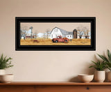 Autumn On Farm 2 Black Framed Print Wall Art - Homeroots