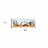 Autumn on Farm 3 White Framed Print Wall Art - Homeroots - Flyclothing LLC