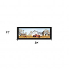 Autumn on Farm 4 Black Framed Print Wall Art - Homeroots