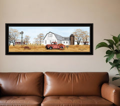 Autumn on Farm 4 Black Framed Print Wall Art - Homeroots