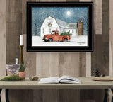 Wintry Weather 3 Black Framed Print Wall Art - Homeroots