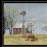 Spring On The Farm 4 Black Framed Print Wall Art - Homeroots