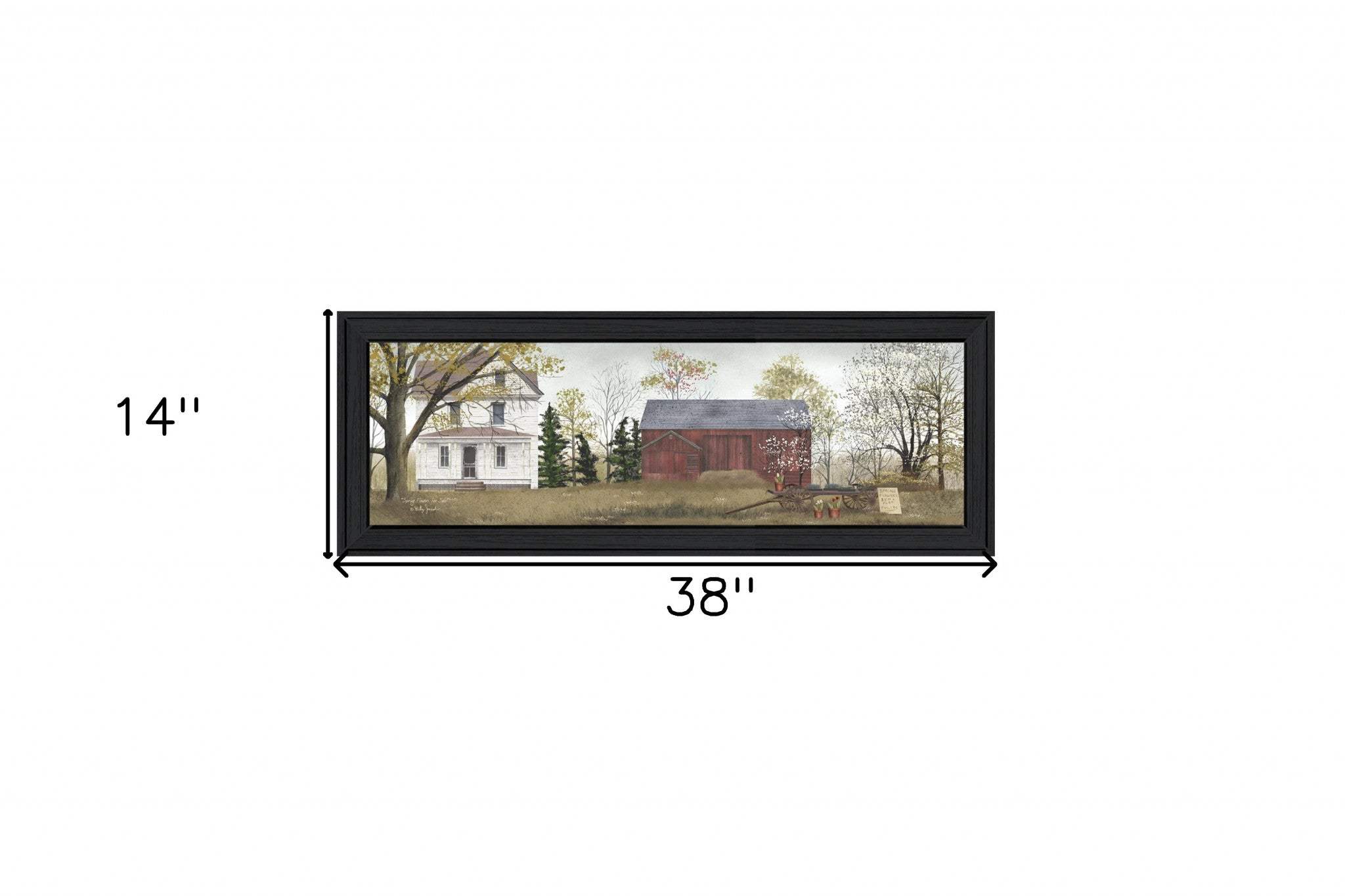 Spring Flowers For Sale 5 Black Framed Print Wall Art - Homeroots - Flyclothing LLC