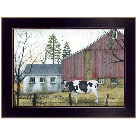 Holstein Black Framed Print Wall Art - Homeroots
