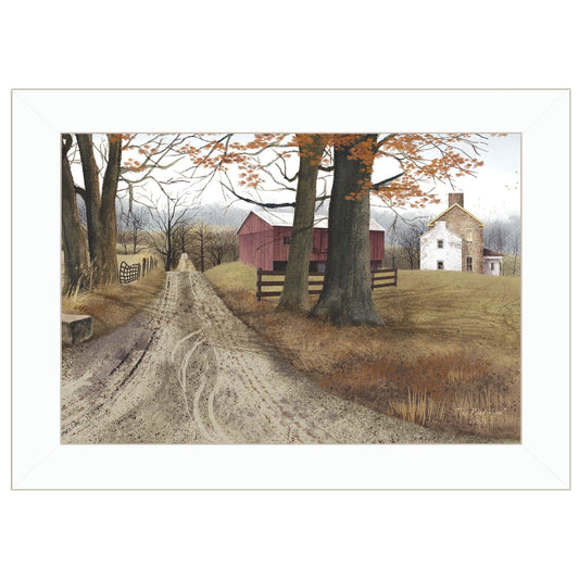 The Road Home 5 White Framed Print Wall Art - Homeroots