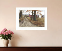 The Road Home 5 White Framed Print Wall Art - Homeroots
