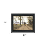 Headin Home 8 Black Framed Print Wall Art - Homeroots - Flyclothing LLC