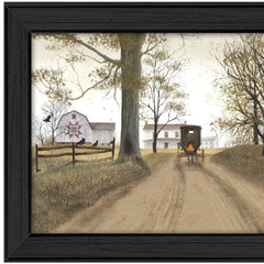 Headin Home 8 Black Framed Print Wall Art - Homeroots