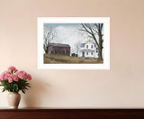 Sunday Service 1 White Framed Print Wall Art - Homeroots - Flyclothing LLC