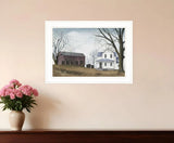 Sunday Service 1 White Framed Print Wall Art - Homeroots